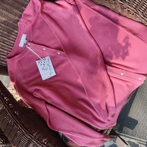 CAROLYN TAYLOR: Soft pink orchid sweater!